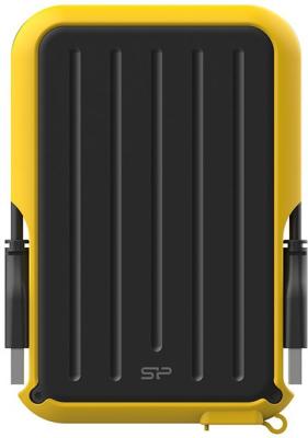 Внешний жесткий диск 2.5" 4 Tb USB 3.0 Silicon Power Armor A66 желтый черный