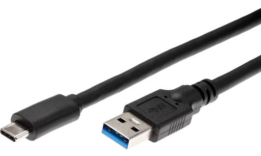 Кабель USB Type C USB 3.0 2м VCOM Telecom ACU401-2M круглый черный