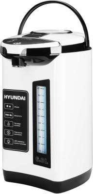 Термопот Hyundai HYTP-3850 750 Вт белый чёрный 6 л металл/пластик