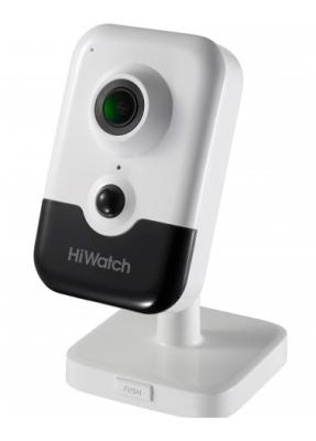 Камера IP HiWatch DS-I214W(C) (2.8 mm) CMOS 1/2.7" 2.8 мм 1920 x 1080 Н.265 H.264 MJPEG H.264+ H.265+ RJ-45 LAN Wi-Fi PoE белый