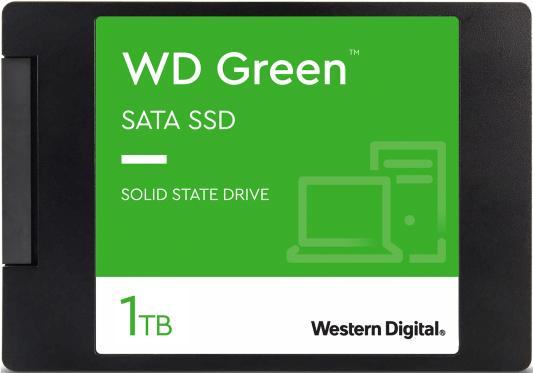 Твердотельный накопитель SSD 2.5" 1 Tb Western Digital Green Read 545Mb/s Write 385Mb/s 3D NAND WDS100T3G0A