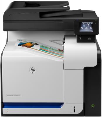 МФУ HP LaserJet Pro 500 color M570dw <CZ272A> принтер/сканер/копир/факс, A4, 30/30 стр/мин, ADF, дуплекс, двухстор. сканер, 256Мб, USB, LAN