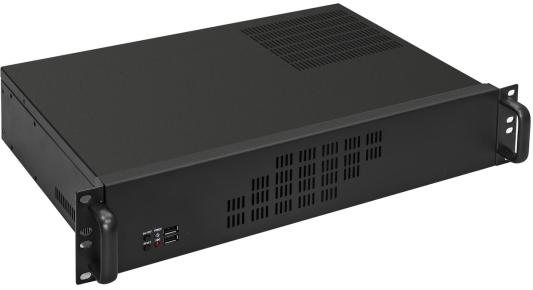 Серверный корпус ExeGate Pro 2U300-04 <RM 19", высота 2U, глубина 300, без БП, USB>