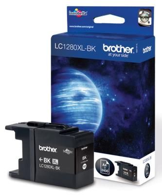 Картридж Brother Bro-LC1280XLBK для Brother MFC-J6510DW/J6910DW 2400стр Черный