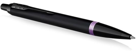 Ручка шариков. Parker IM Vibrant Rings K315 (CW2172951) Amethyst Purple PVD M син. черн. подар.кор.