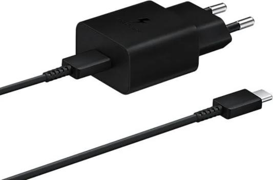 Сетевое зарядное устройство Samsung EP-T1510XBEGEU USB-C 2А черный