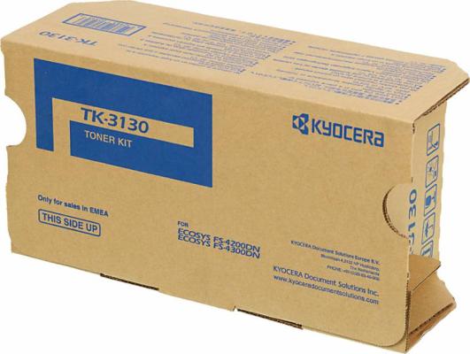 Тонер-картридж Kyocera TK-3130 black (25000 стр.) для FS-4200DN/FS-4300DN