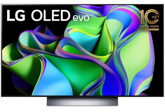 Телевизор LG OLED48C3RLA.ARUB серый