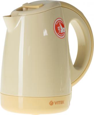 Чайник Vitek VT-1134 Y 1000 Вт жёлтый 0.5 л пластик