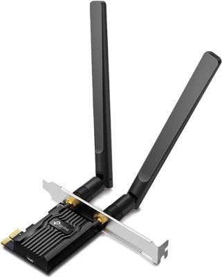 Сетевой адаптер Wi-Fi + Bluetooth TP-Link Archer TX20E AX1800 PCI Express (ант.внеш.съем) 2ант.