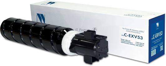 Тонер-туба NV-Print NV-CEXV53 для Canon iR Advance-4525/4535/4545/4551 42100стр Черный