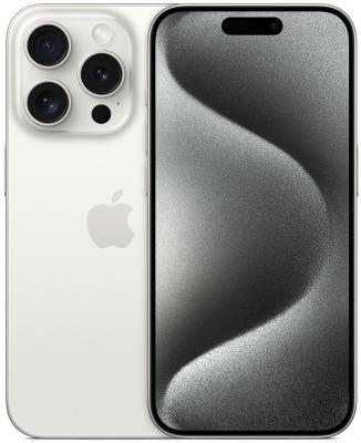 Смартфон Apple A3101 iPhone 15 Pro 512Gb белый титан моноблок 3G 4G 6.1" iOS 17 802.11 a/b/g/n/ac/ax NFC GPS