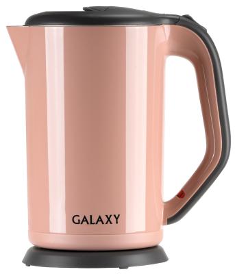 Чайник электрический GALAXY GL0330 2000 Вт розовый 1.7 л металл/пластик
