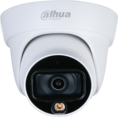 DAHUA DH-IPC-HDW1439TP-A-LED-0280B-S4 Уличная турельная IP-видеокамера Full-color 4Мп, 1/3” CMOS, объектив 2.8мм, LED-подсветка до 30м, IP67, корпус: металл