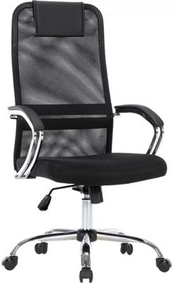 Кресло офисное Chairman CH612 chrome чёрный