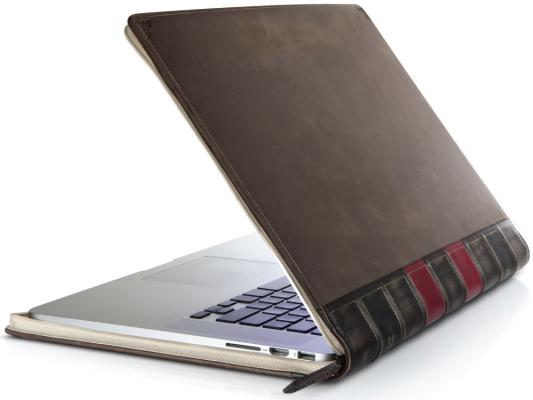 Чехол для ноутбука MacBook Pro 15" BookBook 12-1231 кожа черный