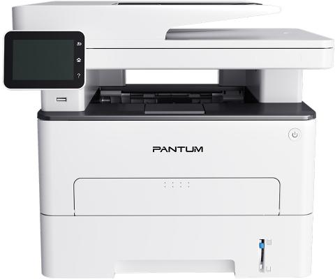 Pantum BM5106FDN, P/C/S/F, Mono laser, A4, 40 ppm (max 100000 p/mon), 1.2 GHz, 1200x1200 dpi, 512 MB RAM, Duplex, DADF50, paper tray 250 pages, USB, LAN,touch screen, start. cartridge 6000 pages