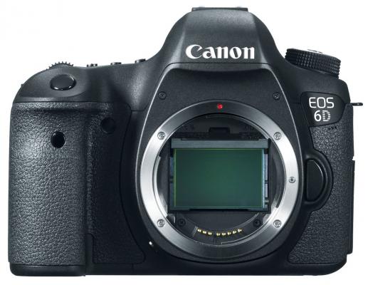Зеркальный фотоаппарат Canon EOS 6D Body black (8035B004)
