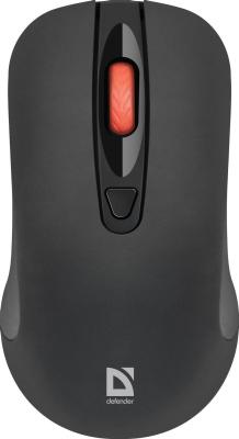 Defender Беспроводная оптическая мышь Nexus MS-195 черный,4 кнопки,800-1600 dpi