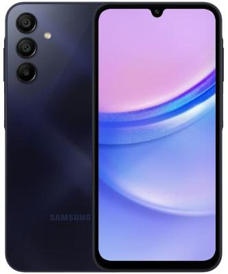 Смартфон Samsung Galaxy A15 128 Gb темно-синий