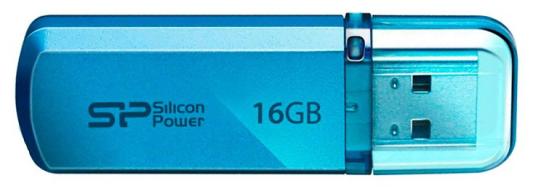 Внешний накопитель 16GB USB Drive <USB 2.0> Silicon Power Helios 101 Blue SP016GBUF2101V1B