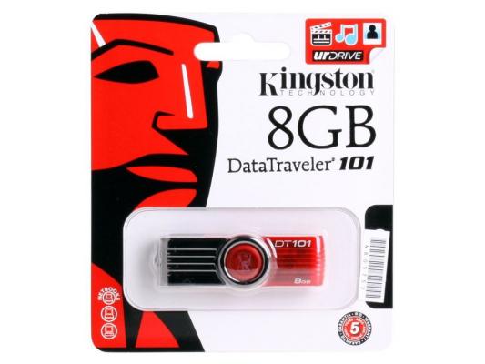 Внешний накопитель 8GB USB Drive <USB 2.0> Kingston DT101G2 (DT101G2/8GB)