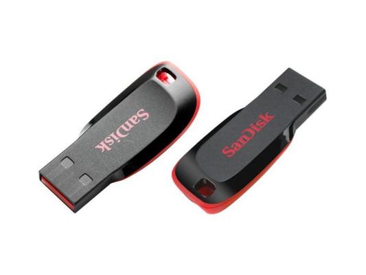 Внешний накопитель 4GB USB Drive <USB 2.0> SanDisk Cruzer Blade SDCZ50004GB35