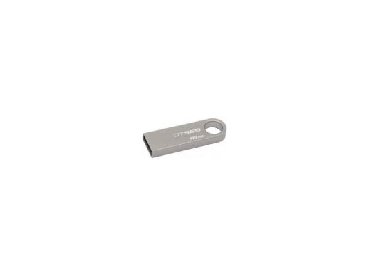 Флешка 16Gb Kingston DataTraveler SE9 USB 2.0 серый DTSE9H/16GB