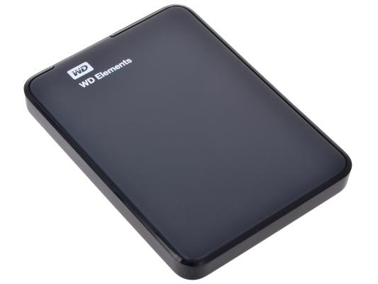Внешний жесткий диск Western Digital 500Gb WDBUZG5000ABK-EESN Elements Portable Black 2.5" USB 3.0