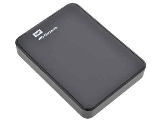 Внешний жесткий диск Western Digital 2Tb WDBU6Y0020BBK-EESN Elements Portable Black 2.5" USB 3.0