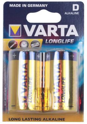 Батарейки Varta Long Life D LR20 2 шт