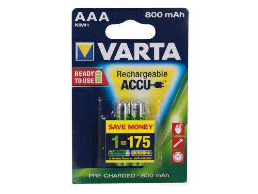 Аккумулятор Varta Ready 2 Use 800 mAh AAA 2 шт