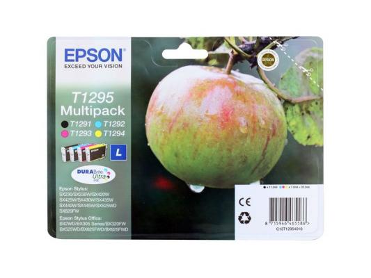 Набор картриджей Epson C13T12954010/С13Т12954012 T1295 Multipack для SX420W BX305F