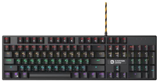 Wired black Mechanical keyboard with  colorful lighting system 104pcs rainbow backlight LED,also can custmized backlight,1.8M braided cable length ,rubber feet,Russian layout double injection,Numbers 104 keycaps,0.7kg,Size:429*124*35mm