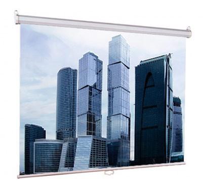 Настенный экран Lumien Eco Picture 150х150 см Matte White, восьмигранный корпус, возм. потолочн-наст