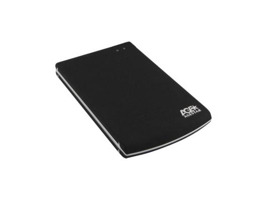 Мобил рек AgeStar SUB2O5 (Black), 2.5"SATA,алюм,черн,USB2.0,Внеш.мод
