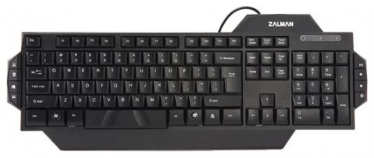 Клавиатура Zalman ZM-K350M USB черный