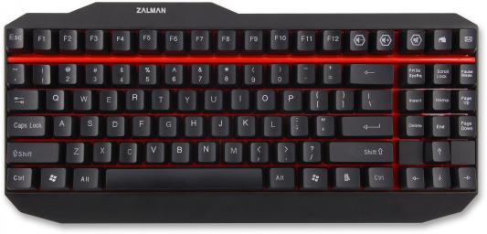 Клавиатура проводная Zalman ZM-K500 Black USB черный
