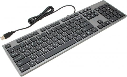 Клавиатура A4TECH KV-300H USB черный серый