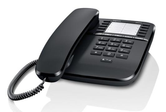 Телефон Gigaset DA510 Black (проводной)