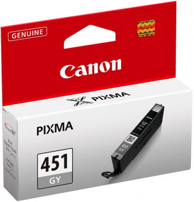 Струйный картридж Canon CLI-451GY серый для iP7240/MG5440/MG6340