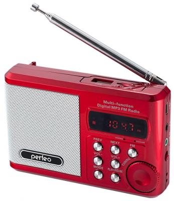 Мини аудио система Perfeo Sound Ranger 4 in 1  PF-SV922 красный