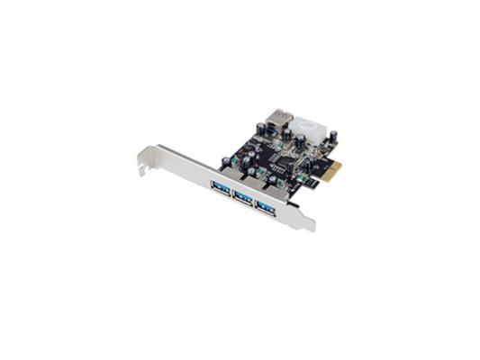 Концентратор USB ST-Lab U750 PCI-E 3 ext(USB 3.0)+ 1 int (USB 3.0), Retail