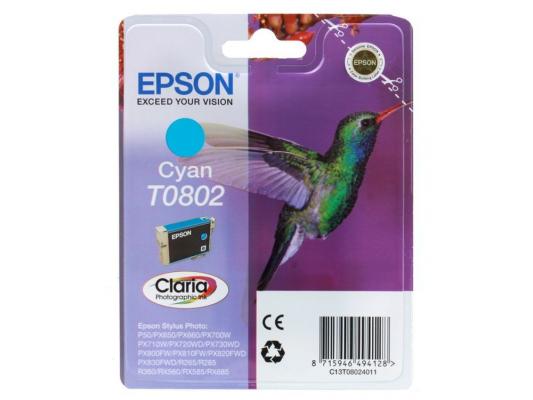 Картридж Epson Original T08024011 (голубой) для P50/PX660