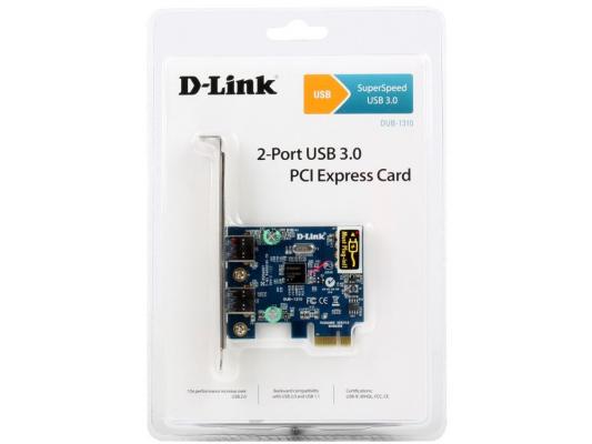 Контроллер PCI-E D-LINK DUB-1310 USB 3.0