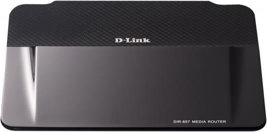 Маршрутизатор D-Link DIR-857 802.11abgn 450Mbps 5 ГГц 2.4 ГГц 4xLAN USB USB черный