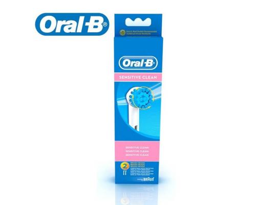 Насадка для зубной щётки Braun Oral-B Sensetive EBS17 в упаковке 2 шт