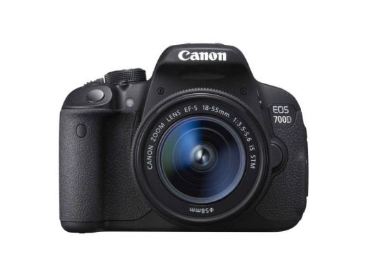 Зеркальный фотоаппарат Canon EOS 700D Kit black 18-135 IS (8596B009)