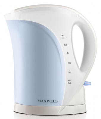 Чайник Maxwell MW-1021-01-B 2200 Вт голубой 1.7 л пластик