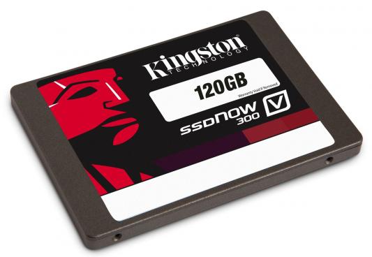 Твердотельный накопитель SSD 2.5" 120 Gb Kingston SV300S3N7A/120G Read 450Mb/s Write 450Mb/s MLC